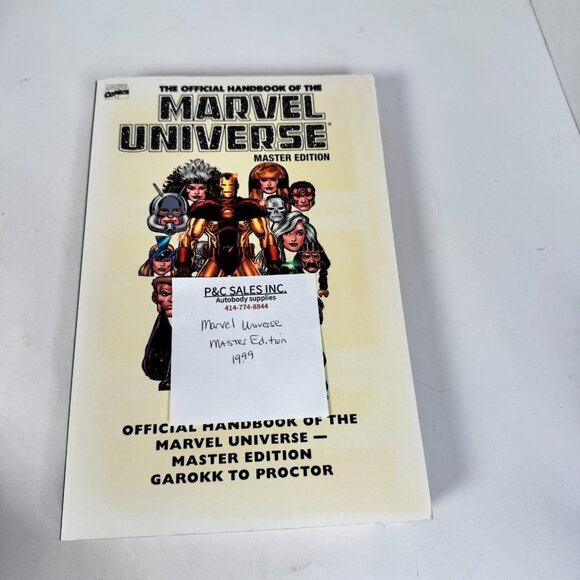 Official Handbook Of The Marvel Universe Essential Vol 2 Master Edition 2008 PB - Picture 10 of 10